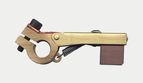 Portaescobilla brazo de chapa doble o simple