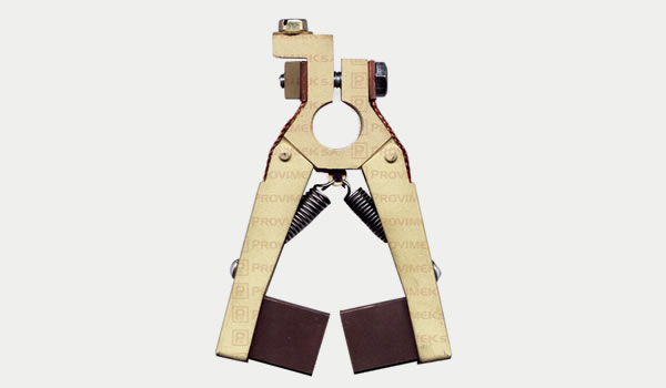 Portaescobilla brazo de chapa doble o simple